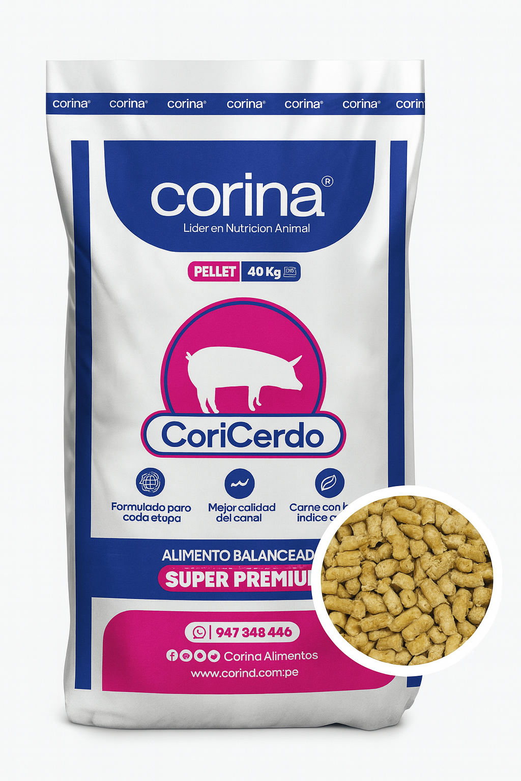 Coricerdo Engorde Pellet 40kg